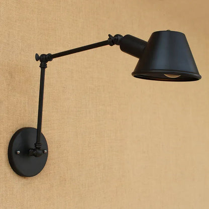 Decorbites™ Goldene Vintage LED Schwingarm-Wandleuchte im Industriedesign