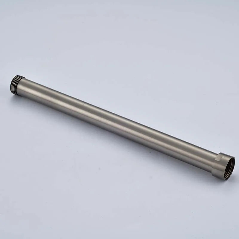 DecorBites™ 30cm Brushed Nickel Shower Faucet Extension Tube - Wholesale and Retail