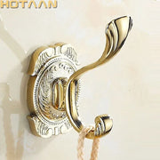 Gold Chrome Wall Hooks