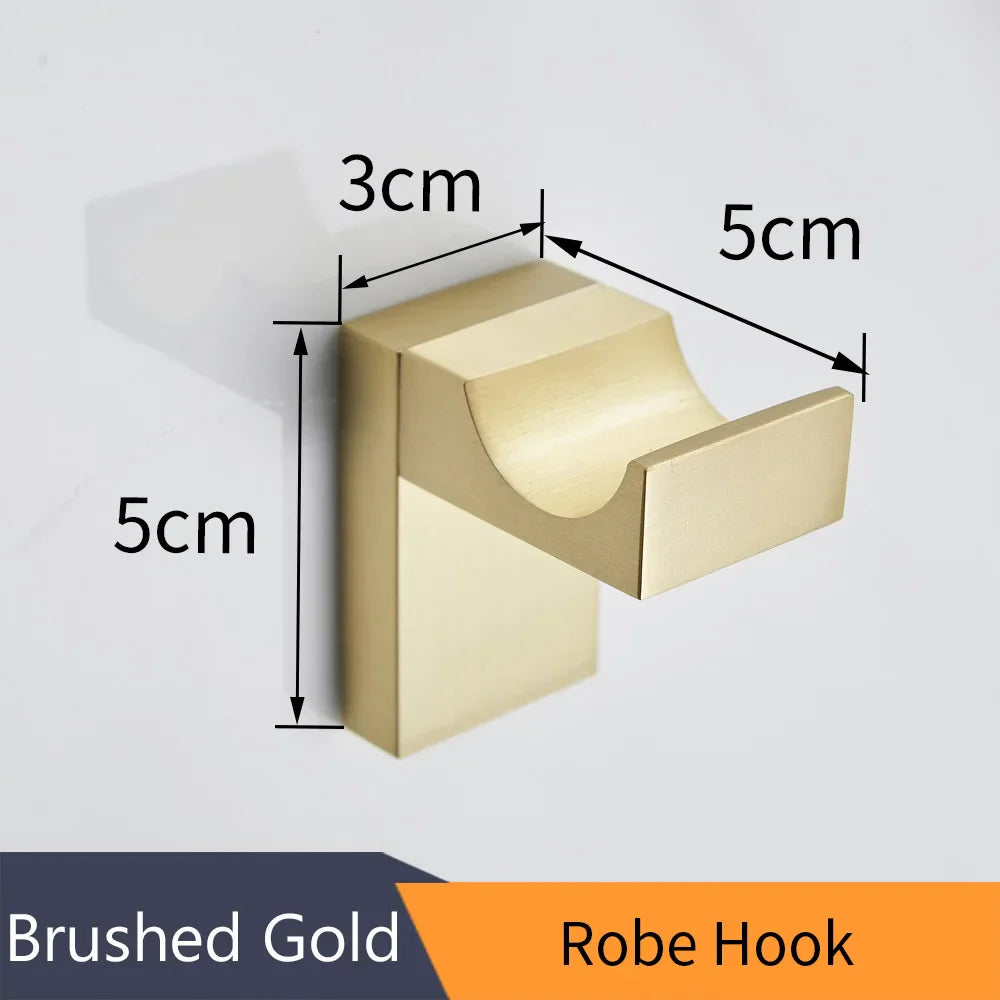 Copper Gold Bath Set