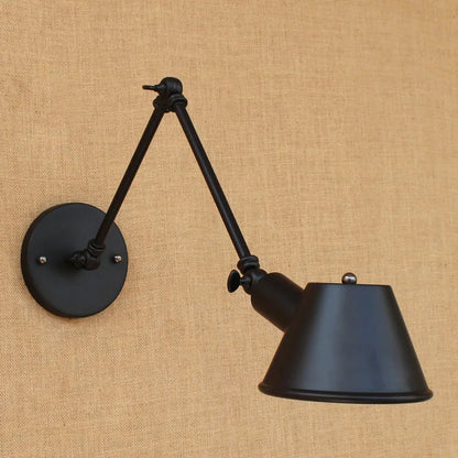 Decorbites™ Goldene Vintage LED Schwingarm-Wandleuchte im Industriedesign