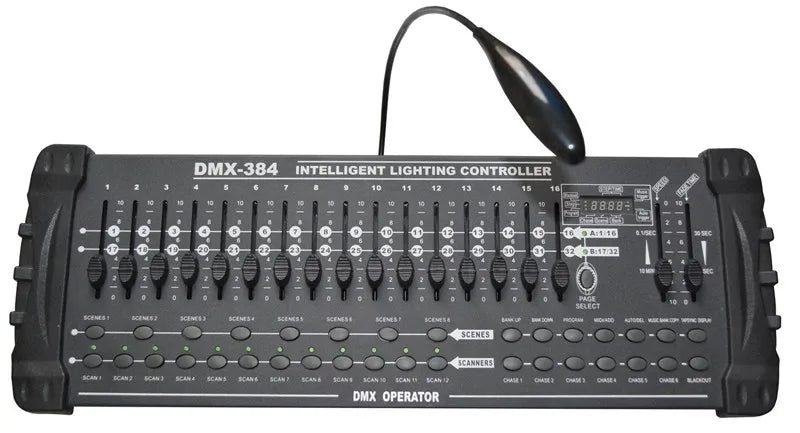 Decorbites™ DMX 384A Controller für Moving Head Beam Light Console DJ 512 Beam Light Console