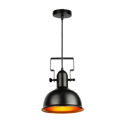 DecorBites™ Industrial Pendant Light: Retro Iron Hanging Lamp for Home & Store Decor Lighting