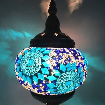 Handmade Turkish Mosaic Glass Pendant Light