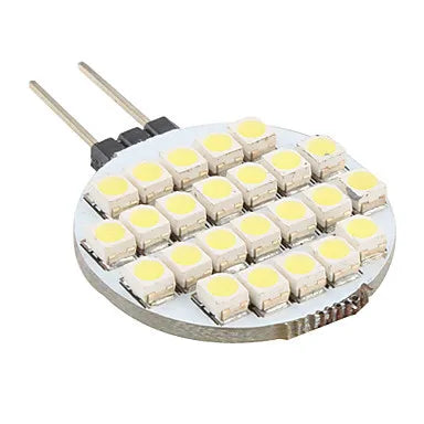 Decorbites™ G4 LED 12V 3W Glühbirne 270LM Warmweiß/Weiß 24*SMD3528 10 Stk. Zuhause