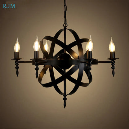 Decorbites™ Eisen-Hängeleuchte: Vintage-Industrial-Stil für Beleuchtung im Zuhause, Restaurant und Bar.