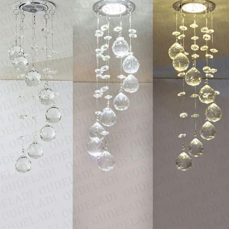 Decorbites™ Crystal-LED-Downlight für Heimdekoration, Wohnzimmer, Esszimmer, Flur – Mini-Deckenleuchte