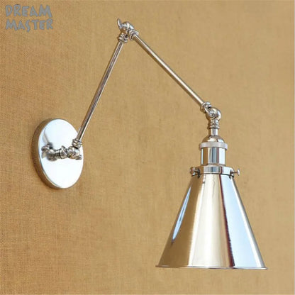Decorbites™ Traum-Meister Chrome Wandapplikation Silberglanz Moderne Metall Bemalte Wandlampe