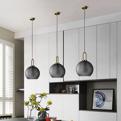 Decorbites™ Glas-Kugelleuchte: Luxus-Lampe für Restaurants & Bars, nordisches Schlafzimmerlicht