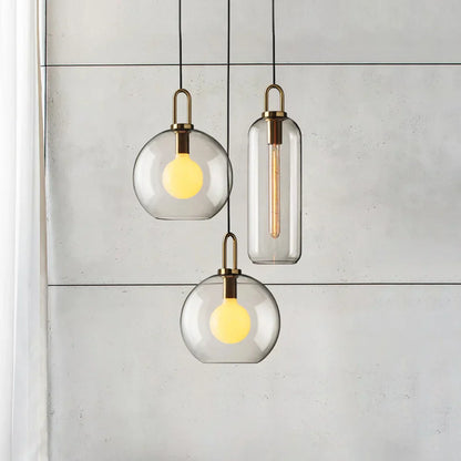 Decorbites™ Glas-Kugelleuchte: Luxus-Lampe für Restaurants & Bars, nordisches Schlafzimmerlicht