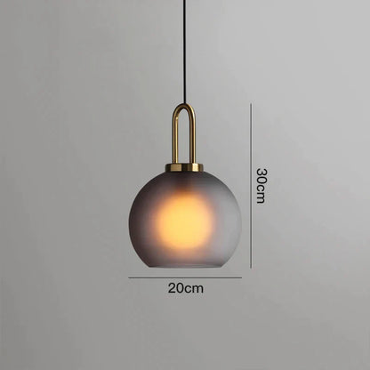 Decorbites™ Glas-Kugelleuchter für Wohnzimmer, Esszimmer, Bar – Luxuriöser Industrie-Stil