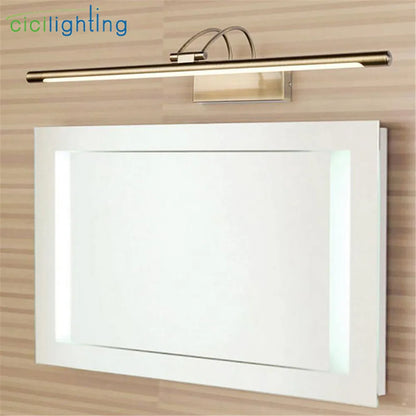Decorbites™ LED-Spiegelbeleuchtung für Badezimmer, Frontlichter für den Spiegel, modernes Kunstdekor, 45-75 cm