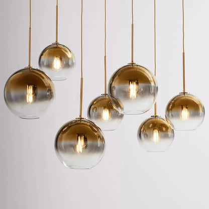 Decorbites™ Gradient-Glas-Kugelleuchter für Küche, Esszimmer und Wohnzimmer
