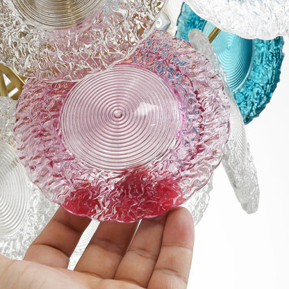 Decorbites™ Eisen-Glas-Farbige Kronleuchter für die Eingangshalle - Moderne Hängebeleuchtung