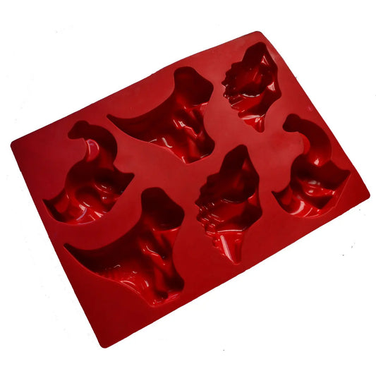DecorBites™ Dinosaur Silicone Cake Mould for Creative Birthday Cake Decoration