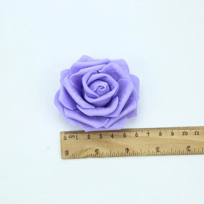 Decorbites™ Schaumrosen Blumenwand Heim Hochzeitsdekoration Brautbrosche Handgefertigte Künstliche Blumen