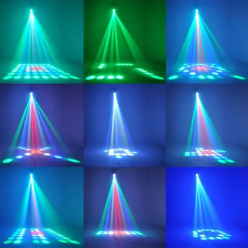 Decorbites™ LED RGBW Discokugel Party DJ Bühnenbeleuchtung - Hunderte von Mustern