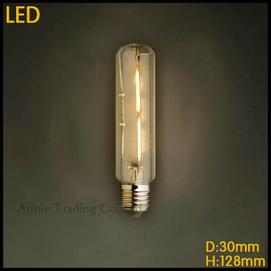 DecorBites™ LED Filament Bulb E27 T10 T185 T225 T300 Vintage Tubular Edison Bulb