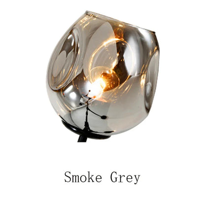 Decorbites™ Glas Schwarz/Gold Anhänger LED-Lichter für Wohnzimmer Schlafzimmer - Hängelampe