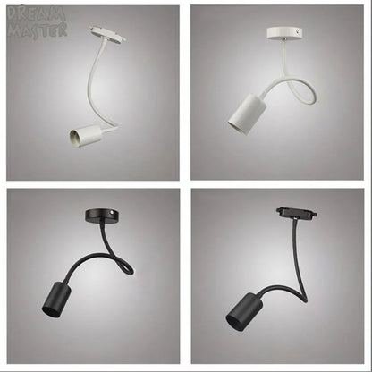 Decorbites™ LED Flex-Track-Leuchte für Bekleidungsgeschäfte - Schwarz Weiß Biegsame Stange Biegeleuchte
