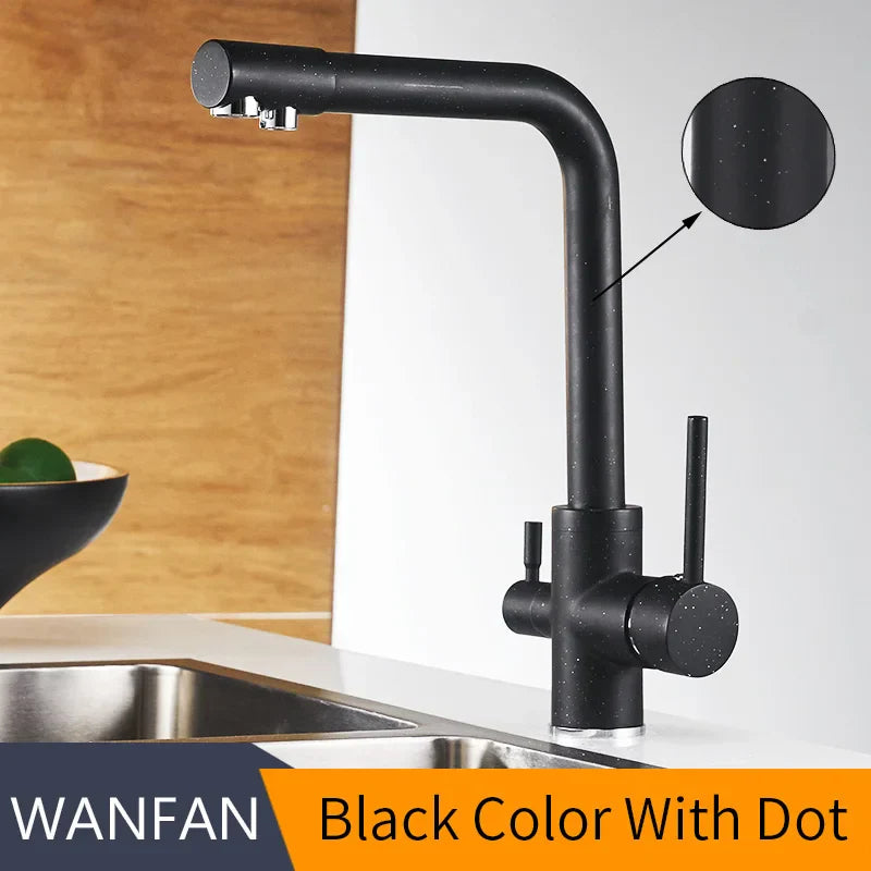 Decorbites™ Küchenarmatur mit Wasserreinigungsfunktionen – Aufsatzmontiert mit 360° Drehung