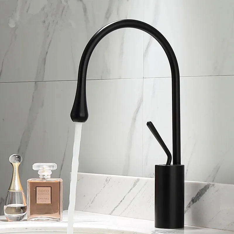 Gold Marble Basin Faucet