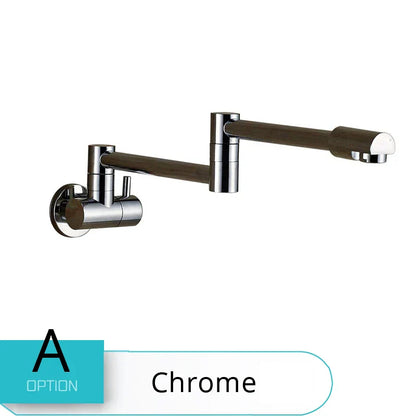 Decorbites™ Drehgelenk-Auslauf Messing-Küchenarmatur, Einloch Zwei-Griff Schwingarm