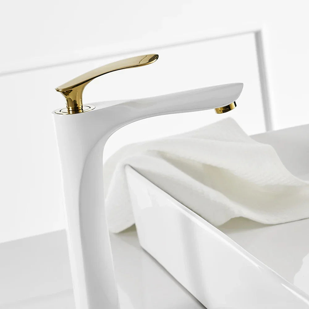 Gold Chrome Brass Faucet