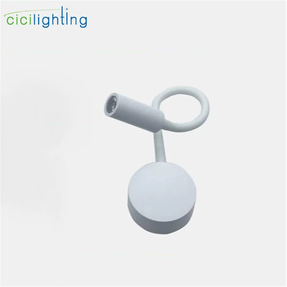 Decorbites™ dimmbare LED-Wandleuchte für Schlafzimmer, Wohnzimmer, Kinderzimmer – 3W verstellbare Gänsehals-Leselampe