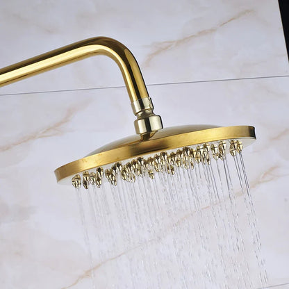 Decorbites™ Zweihand-Regendusche-System mit Schiebeschiene - Wandmontierter Badezimmer-Mischer