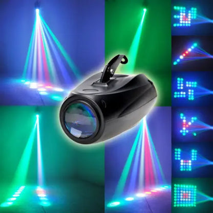 Decorbites™ LED RGBW Discokugel Party DJ Bühnenbeleuchtung - Hunderte von Mustern