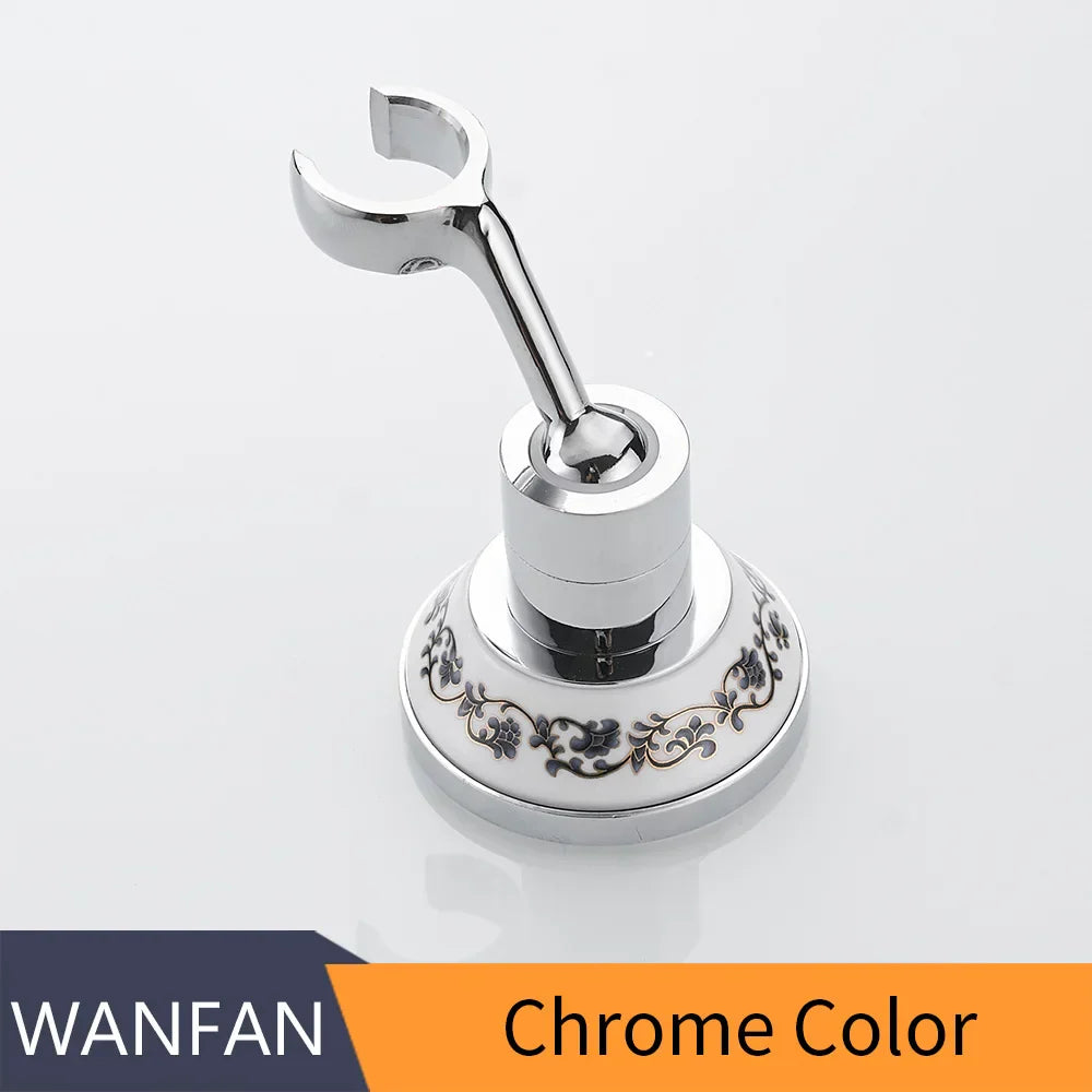 Gold Brass Shower Holder