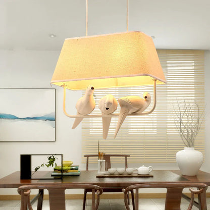Decorbites™ Vogelkäfig-Lüster: Harz-Retro-Leuchte Pendellampe für Esszimmer, Schlafzimmer, Kücheninsel