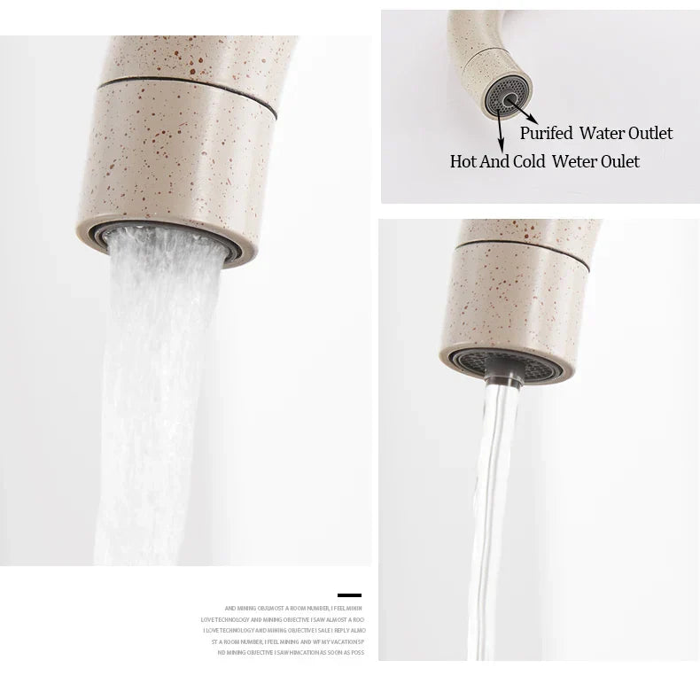 Decorbites™ Küchenarmatur Wasserfilter-Mischbatterie für sauberes Trinkwasser