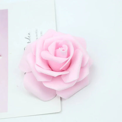 Decorbites™ Schaumrosen Blumenwand Heim Hochzeitsdekoration Brautbrosche Handgefertigte Künstliche Blumen