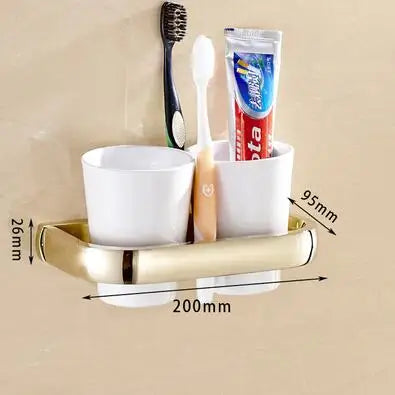 Gold Modern Towel Set