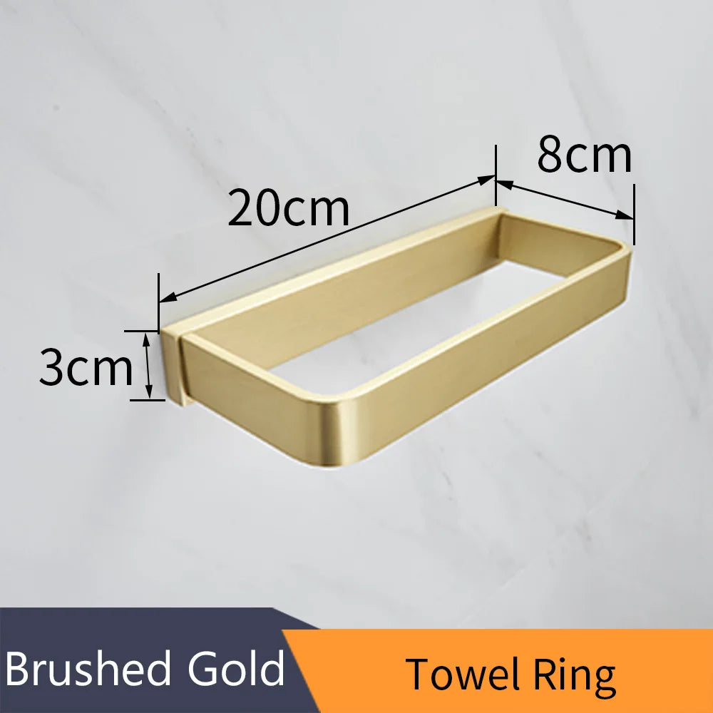 Copper Gold Bath Set