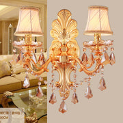 Alloy Crystal Wall Light
