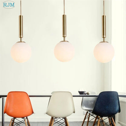 Decorbites™ Glasball-LED-Hängeleuchte: Nordisch Modern, Ein-Kopf, Kreatives Design