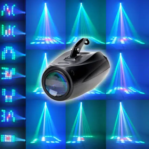 Decorbites™ LED RGBW Discokugel Party DJ Bühnenbeleuchtung - Hunderte von Mustern