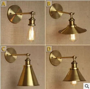 Decorbites™ Industrielle Vintage Wandlampe LED Loft-Stil Edison Wandapplikation Arandela Lampara Pared