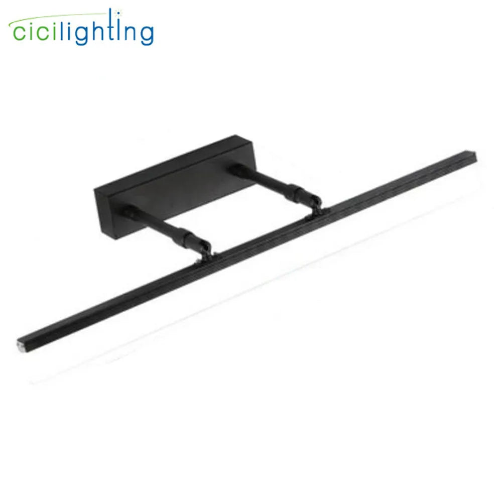 DecorBites™ LED Vanity Lights for Bathroom Mirror Lighting Cabinet - Black Silver Chrome