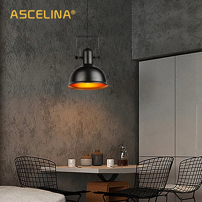 DecorBites™ Industrial Pendant Light: Retro Iron Hanging Lamp for Home & Store Decor Lighting