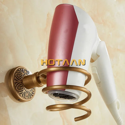 Decorbites™ Haartrocknerständer Halter Regal Badezimmerzubehör