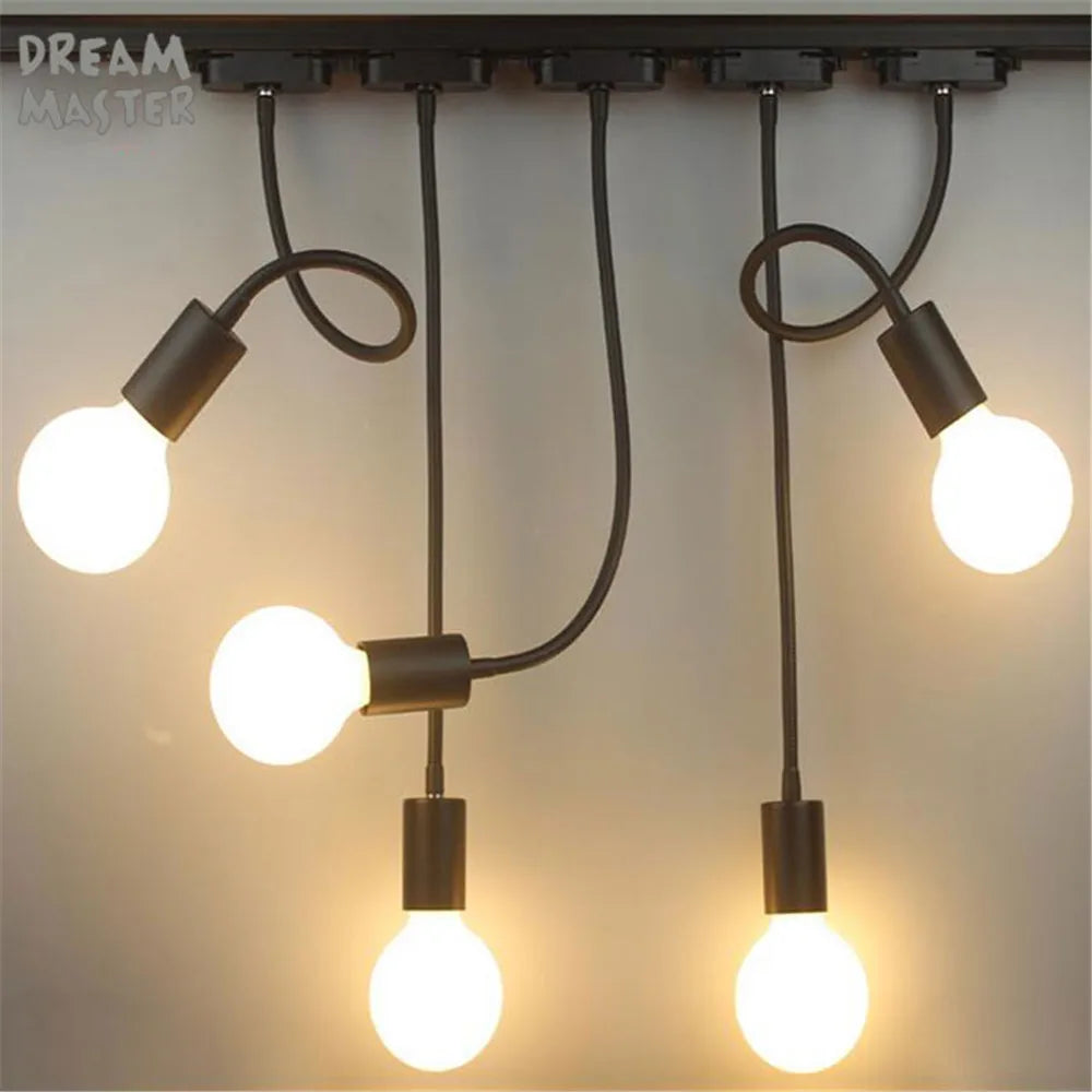 Black Flex Track Light