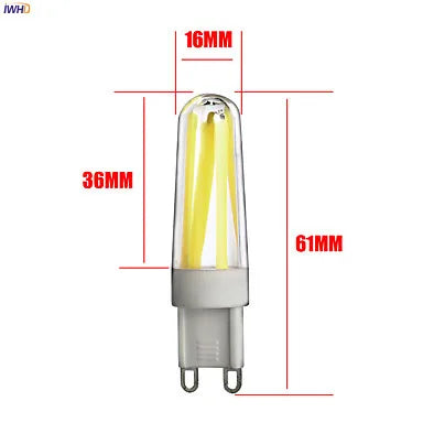 Decorbites™ Dimmbare COB-LED-Glühbirne 240 LM Zweipolig-Lampe Warmweiß/Kaltweiß 110 V-220 V