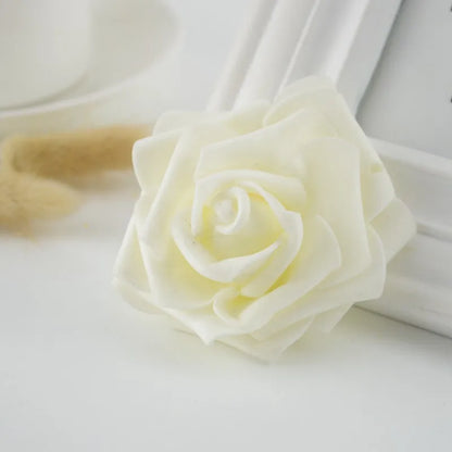 Decorbites™ Schaumrosen Blumenwand Heim Hochzeitsdekoration Brautbrosche Handgefertigte Künstliche Blumen