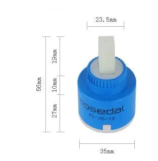 Decorbites™ 35 mm 40 mm Keramikpatrone Armaturmischer Niedrigdrehmoment-Welle