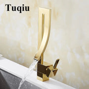Gold Brass Mixer Tap