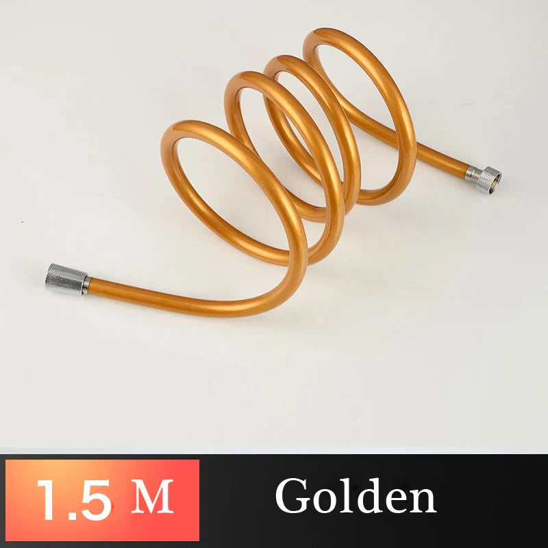Silver Gold Shower Hose